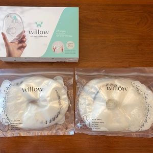 21 mm Flanges for Willow Pump and 70 spill-proof Milk Bags